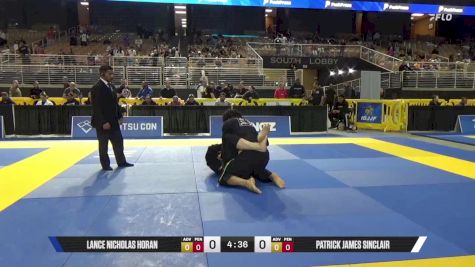 Patrick James Sinclair vs Lance Nicholas Horan 2025 Pan Jiu Jitsu IBJJF Championship