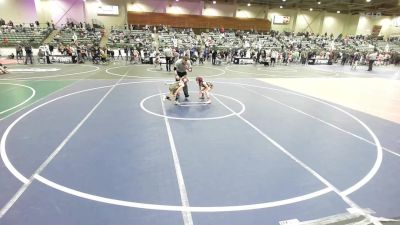 58 lbs Consi Of 8 #2 - Savina Burgo, Legion vs Mason Lucey, Damonte Ranch WC