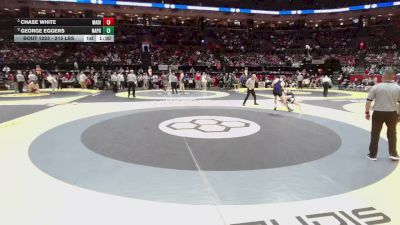 215 lbs Semis - George Eggers, Napoleon vs Chase White, Madison