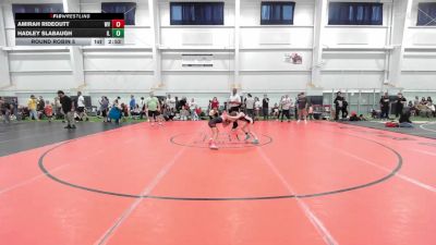 64.4-68.4 lbs Round Robin 5 - Amirah Rideoutt, WV vs Hadley Slabaugh, IL