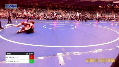 84 lbs Consi Of 16 #1 - Maverik Wilson, RPW vs Lucas Stevens, Minnesota Elite