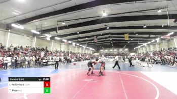 190 lbs Consi Of 8 #2 - Ian Yellowhair, Coppermine vs Trey Pete, Rez WC