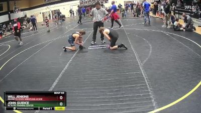 95 lbs Round 3 - Will Jenkins, Palmetto State Wrestling Acade vs John Guidice, KC Elite Training Center