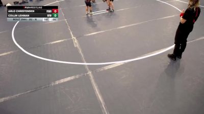 8U - N 5th Place Match - William Kins, Rosemount Irish Wrestling vs Weston Hellquist, St. Francis Gladiators Wrestling Club