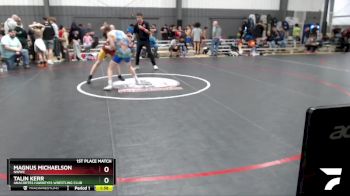 132 lbs 1st Place Match - Magnus Michaelson, NWWC vs Talin Kerr, Anacortes Hawkeyes Wrestling Club