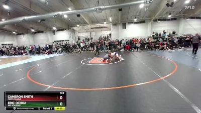 132 lbs Cons. Round 3 - Cameron Smith, Fort Collins vs Eric Ochoa, Air Academy