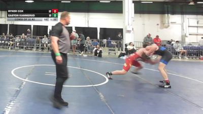 165 lbs Consi Of 32 #2 - Ryker Cox, NY vs Easton Kammerud, WI