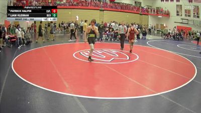 144 lbs Champ. Round 3 - Patrick Halpin, Capital vs Liam Kleiman, Richland
