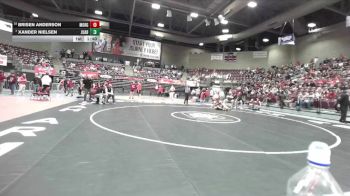 3A 175 lbs Quarterfinal - Xander Nielsen, Juab vs Brisen Anderson, Morgan