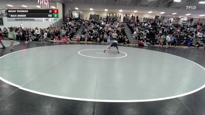 105 lbs Quarterfinal - Noah Thomas, Collum Trained vs Max Miner, Prodigy Elite Wrestling