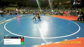 55 lbs Round Of 16 - Andres Tapia, Grindhouse vs Malachi Latham, West Amarillo Wrestling Club