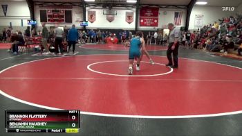 165 lbs Round 2 - Benjamin Haughey, Clear Creek-Amana vs Brannon Flattery, Ottumwa