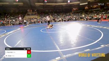 80 lbs Round Of 32 - Jackson Haynes, Emporia Wrestling Club vs Mason Ekle, Pioneer Grappling Academy