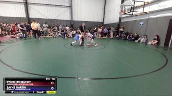 113 lbs Champ. Round 1 - Tyler Mcmanemy, Auburn Area Wrestling Club vs Zayne Martin, Peninsula Wrestling Club