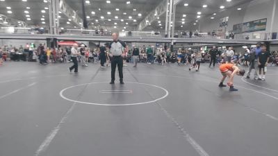 84 lbs Round 3 (3 Team) - Ryan Cies, Broad Axe WA Gold vs Owen Friend, Wayne Danger