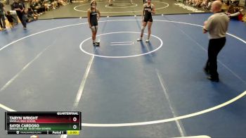 126G Quarterfinal - Saydi Cardoso, Redington Sr. Jr/Sr High School vs Taryn Wright, Wasilla High School