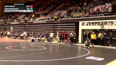 165 lbs Consi Of 8 #2 - Keith Mincin, Mercyhurst vs Timur Beksultan, Binghamton