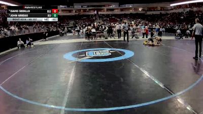 4A 107 lbs Cons. Semi - John Griego, West Las Vegas vs David Sedillo, Belen