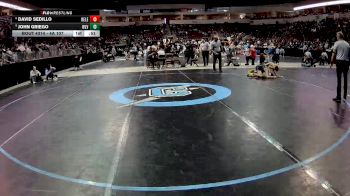 4A 107 lbs Cons. Semi - John Griego, West Las Vegas vs David Sedillo, Belen
