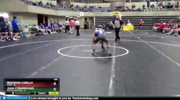 106 lbs Semifinals (8 Team) - Brandon Carillo, Klein vs Juan Cobarruvais, Rochester Mayo