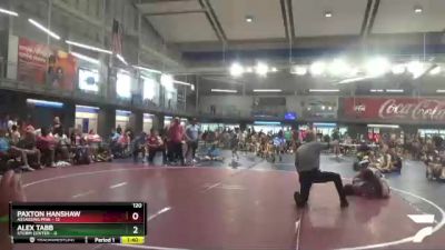 120 lbs Placement Matches (16 Team) - Paxton Hanshaw, Assassins Pink vs Alex Tabb, Storm Center