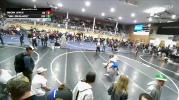 120 lbs Cons. Round 3 - Brody Lynch, Lewiston High School vs Kallen Blakely, Le Grande