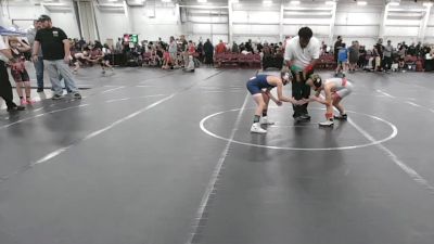 76 lbs Round 5 (6 Team) - Levin Nason, CTWHALE Blue vs Ben Largent, Neighborhood Wrestling