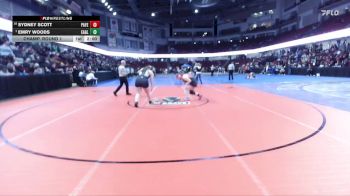 185 lbs Champ. Round 1 - Emry Woods, Eagle vs Sydney Scott, Payette