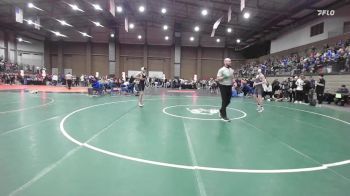 150 lbs Champ. Round 1 - Jace Gates, Glenpool vs Trace Metcalf, Paola