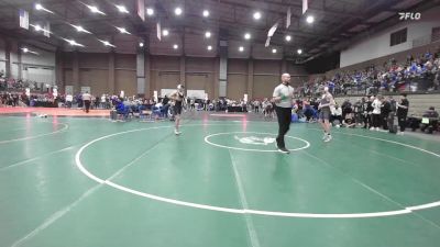 150 lbs Champ. Round 1 - Jace Gates, Glenpool vs Trace Metcalf, Paola