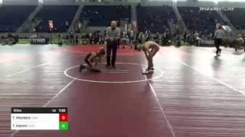 95 lbs Quarterfinal - Trevor Hamm, Thoroughbred WC vs Troy Montero, Team TRIBE WC