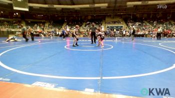 80 lbs Round Of 16 - Joslynn White, Skiatook Youth Wrestling vs Michael Weisinger, Wyandotte Youth Wrestling