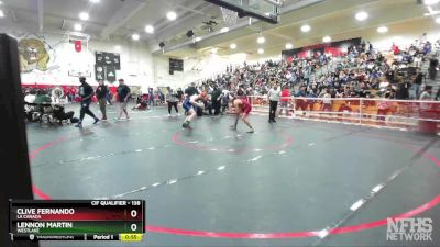 138 lbs Cons. Round 1 - Clive Fernando, La Canada vs Lennon Martin, Westlake