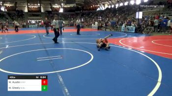 Prelims - Wyatt Austin, Sperry Elementary Wrestling Club vs Wyatt Steely, Noble TakeDown Club
