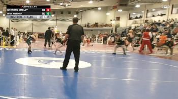 114 lbs Consi Of 8 #2 - Shyanne Emsley, Bristol County/Dighton Rehoboth vs Ivey Helmer, Taconic