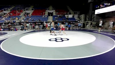 126 lbs Cons. Rd Of 16 - Grady Roybal, UT vs Jackson Heslin, CT