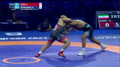 125 kg Finals 1-2 - Amir Hossein Abbas Zare, Iran vs Geno Petriashvili, Georgia