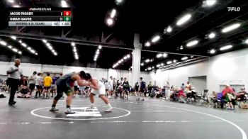 285 lbs Round 4 (6 Team) - Jacob Rigsby, Croatan vs Omar Gause, Team Snapdown