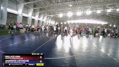 84 lbs 3rd Place Match - Wallace King, Wasatch Wrestling Club vs Anderson Lofthouse, Top Of Utah Wrestling Club