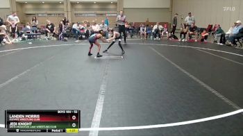 52 lbs Round 1 - Landen Morris, Elevate Wrestling Club vs Jedi Knight, Smith Mountain Lake Wrestling Club