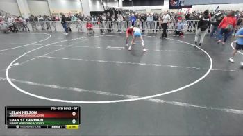 97 lbs Cons. Round 2 - Lelan Nelson, Askren Wrestling Academy vs Evan St. Germain, Summit Wrestling Academy