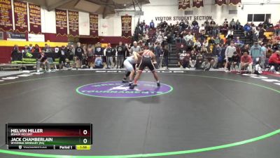 165 lbs Champ. Round 3 - Jack Chamberlain, Wyoming Seminary (PA) vs Melvin Miller, Bishop McCort