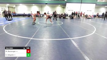 157 lbs Consi Of 16 #1 - Michael Boulanger, MA vs Gabriel Delgado, NV