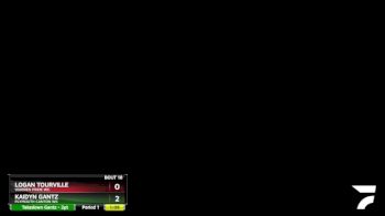 129 lbs Cons. Round 4 - Kaidyn Gantz, Plymouth Canton WC vs Logan Tourville, Warren Pride WC