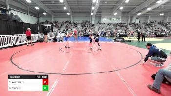 106 lbs Consi Of 16 #2 - Samuel Wolford, PA vs Cooper Merli, NY