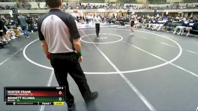 113 lbs Finals (8 Team) - Bennett Kujawa, Becker vs Hunter Frank, Caledonia-Houston