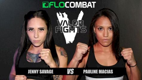 Jennifer Clausius vs. Pauline Macias Valor Fights 46 Replay