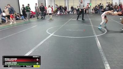 72 lbs Round 2 (8 Team) - Zaiden Ewis, Mat Assassins Red vs Ryan Azzari, Centurion WC