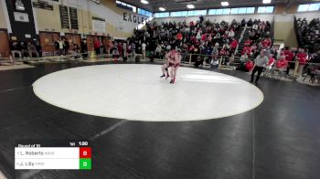 157 lbs Round Of 16 - Landon Roberts, New Britain vs Jack Lilly, Fairfield Prep