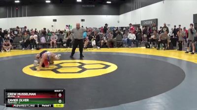 95 lbs Round 3 (6 Team) - Crew Musselman, Revival vs Zavier Olver, Team 922
